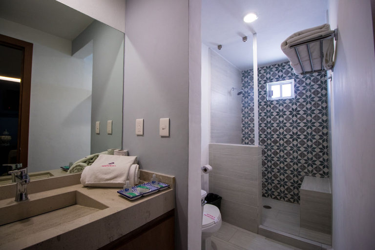 Bathroom 3, Hotel Santa Rosa, San Jerónimo Tecuanipan