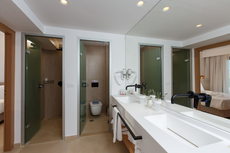 Bathroom 4, Aloe Boutique Hotel, Crete