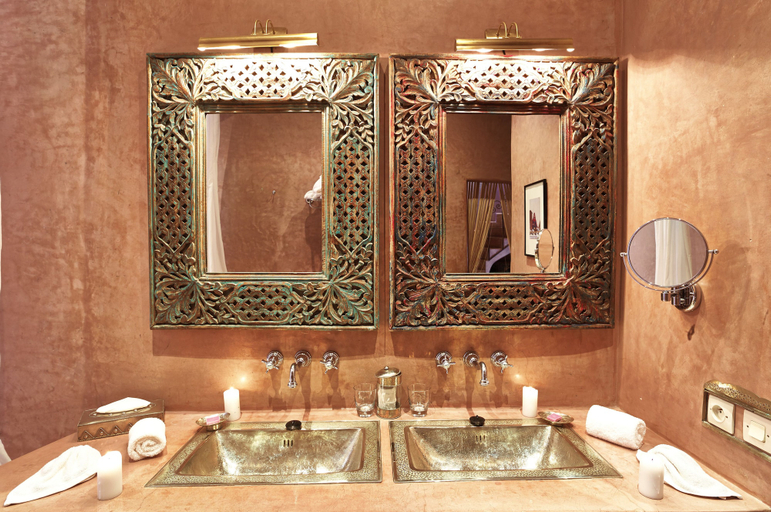 Bathroom 4, Riad Noir d'Ivoire, Marrakech