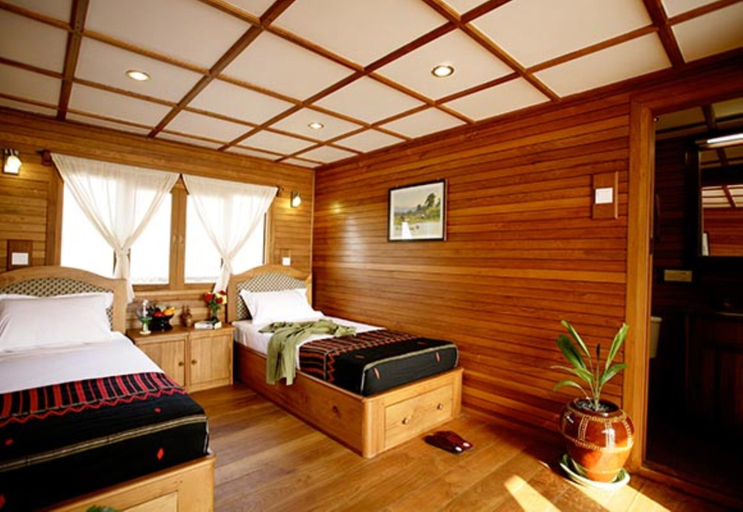 Bedroom 3, Amara River Cruise, Mandalay