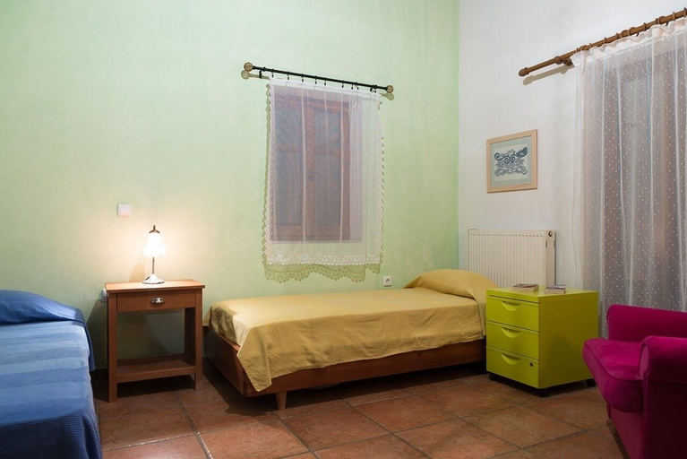 Bedroom 2, Elise Cottage, Your Heavenly Paradise in Mani, Peloponnese