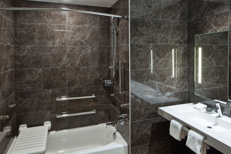 Bathroom 5, AC Hotel by Marriott Minneapolis Downtown, Hennepin