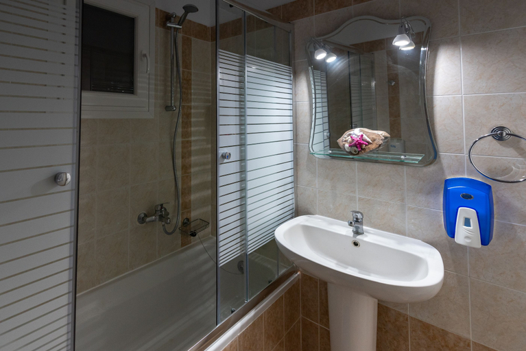 Bathroom 3, Pothos Villas, Ionian Islands