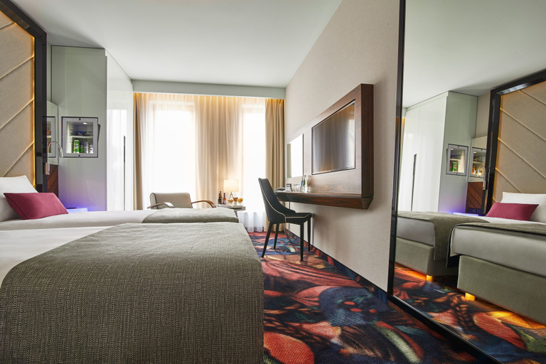 Bedroom 2, INX Design Hotel, Kraków City