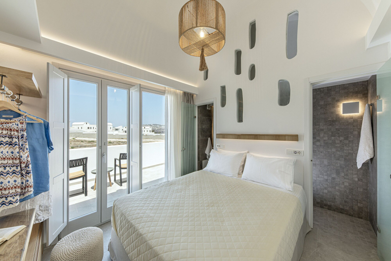 Bedroom 3, Alafropetra Luxury Suites, South Aegean