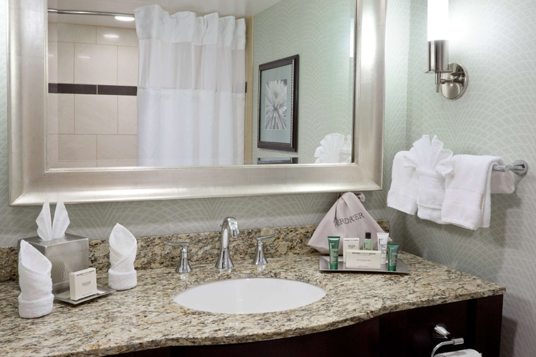 Bathroom, Hilton Springfield, Fairfax