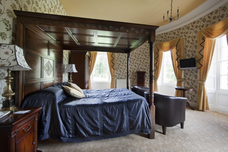 Bedroom 4, Overwater Hall, Cumbria