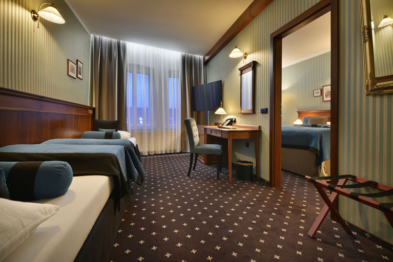 Bedroom 2, City Hotel Morris, Česká Lípa