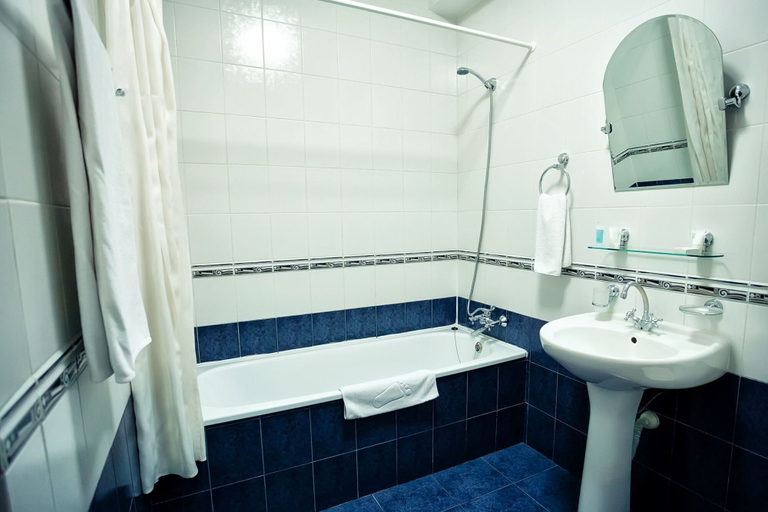 Bathroom 3, City Hotel Tien Shan, Almaty