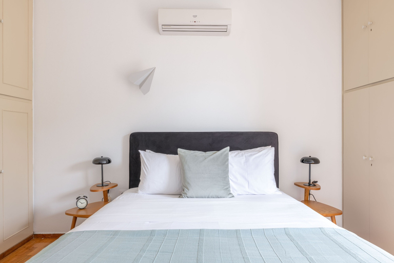 Bedroom 3, Outstanding 2BR Apartment in Cholargos, Attica