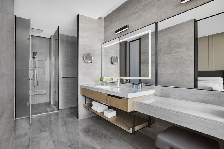 Bathroom 4, Changzhou Marriott Hotel Jintan, Changzhou