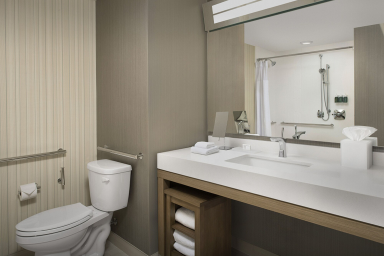Bathroom 4, Courtyard by Marriott Portland East, Multnomah