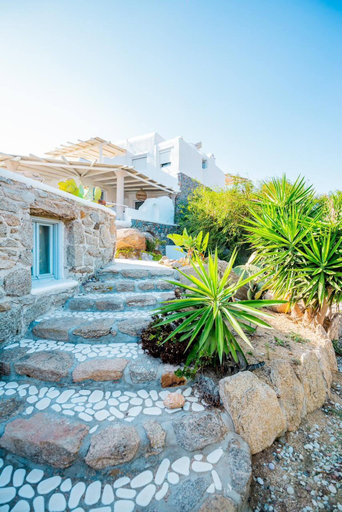 Exterior & Views 2, Paraga Scorpios Villa1 hot tub 7 Mins Walk to Beach by Calypso Sunset Villas, South Aegean