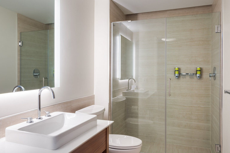 Bathroom 5, Element by Marriott Denver Downtown East, Denver