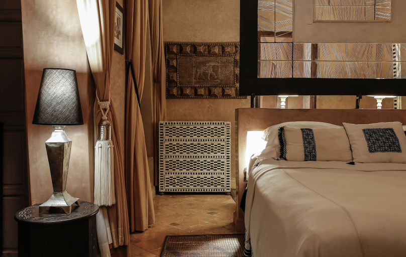 Bedroom 3, Riad Noir d'Ivoire, Marrakech