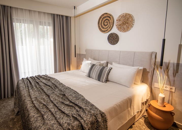 Bedroom 3, Kaktus Suites Private Pool, Central Macedonia