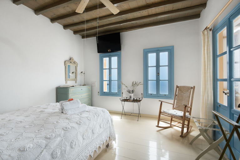 Bedroom 4, Anerousses Mykonian Traditional Houses, South Aegean