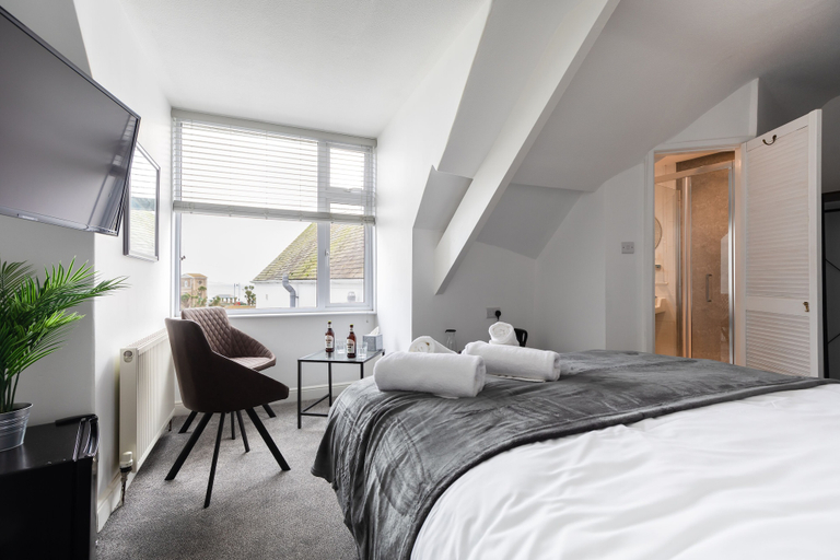 Bedroom 3, Seascape, Cornwall