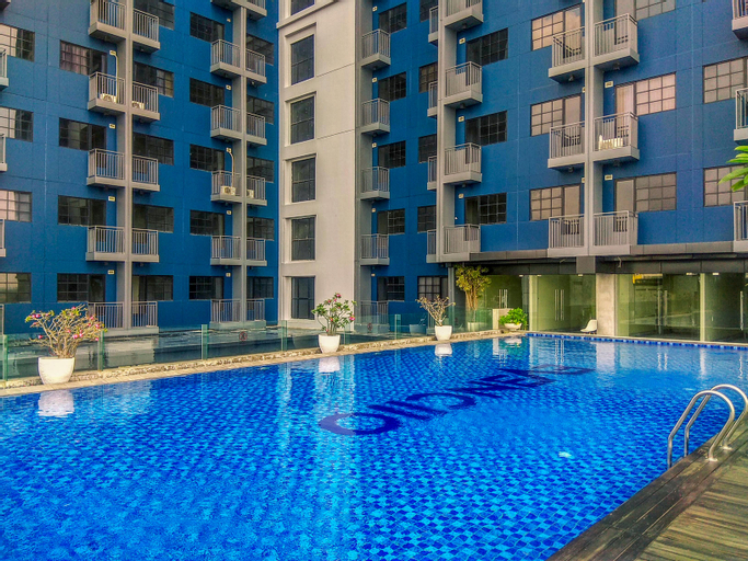 Exterior & Views 2, Simply Look Studio High Floor at Evenciio Margonda Apartment By Travelio, Depok