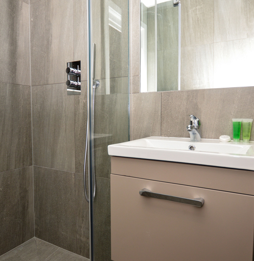 Bathroom 2, Fitzroy Serviced Apartments by Concept Apartments, London
