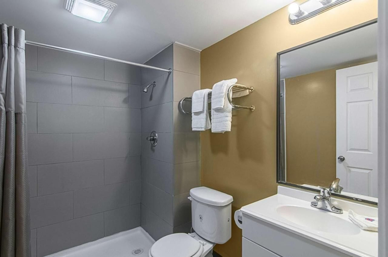 Bathroom 4, LoneStar Inn & Suites, Grayson