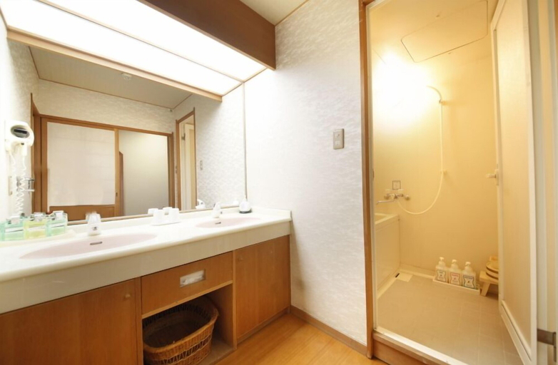 Bathroom 5, onsen hotel Omoto, Matsumoto