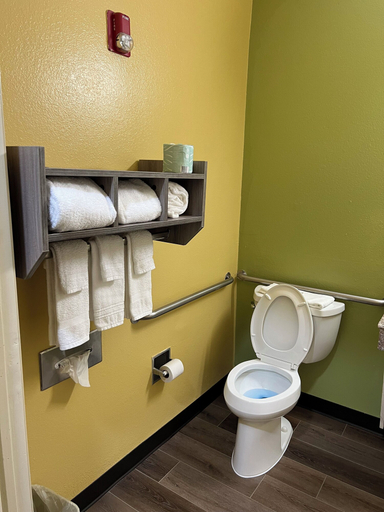 Bathroom 4, Quality Inn Bay City TX, Matagorda