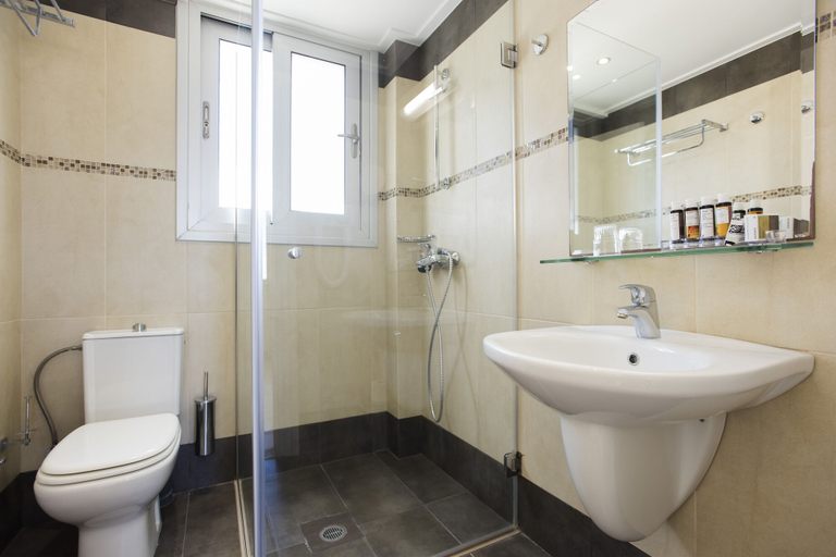 Bathroom 4, Almiriki Chios Rooms & Apartments, North Aegean