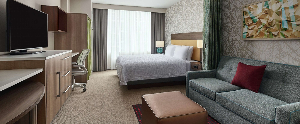 Bedroom 2, Home2 Suites by Hilton Chicago McCormick Place, Cook
