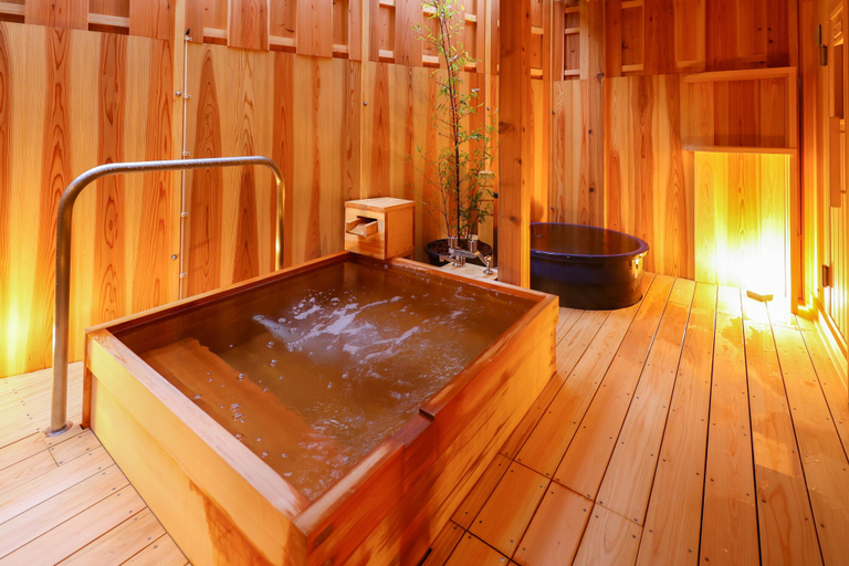 Bathroom 5, Shibu Onsen KOKUYA, Yamanouchi