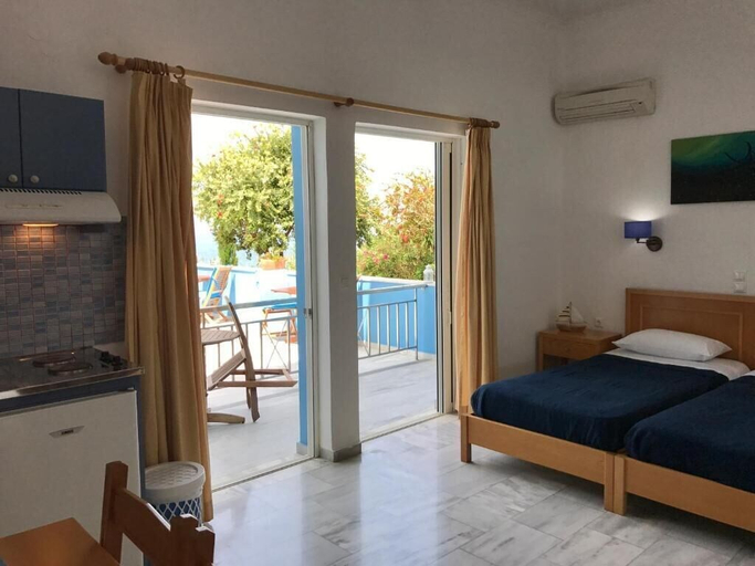 Bedroom 3, Kanakis Blue Beach Apartments, Crete
