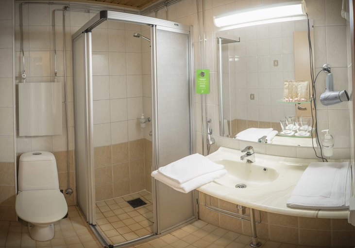 Bathroom 4, Hotelli Kittilä, Lapland