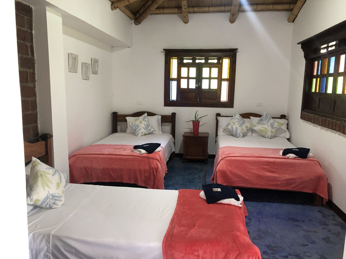 Bedroom 4, Finca Hotel Brasilia, Caicedonia
