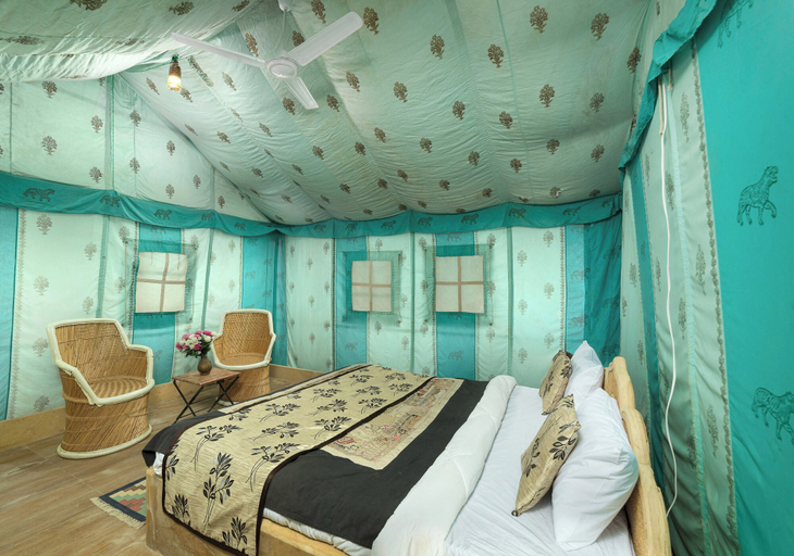 Bedroom 2, Foxoso Luxury Camps, Jaisalmer
