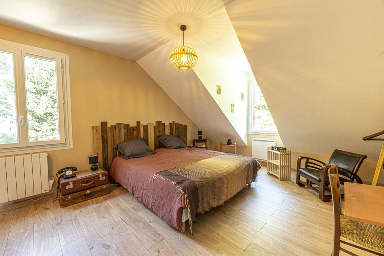 Bedroom 5, Chambres d'hôtes Au Chat Verrier, espace bien-être, Seine-et-Marne