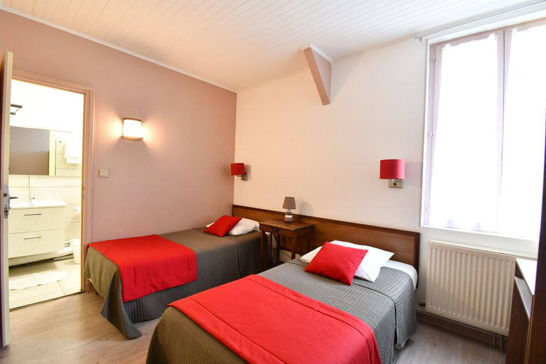 Bedroom 4, Hotel Fortin, Saône-et-Loire