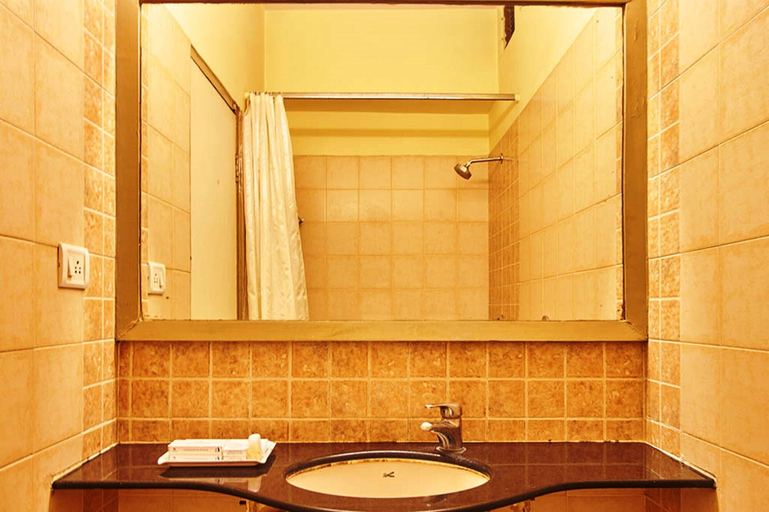 Bathroom 5, Hotel Roopa, Mysore