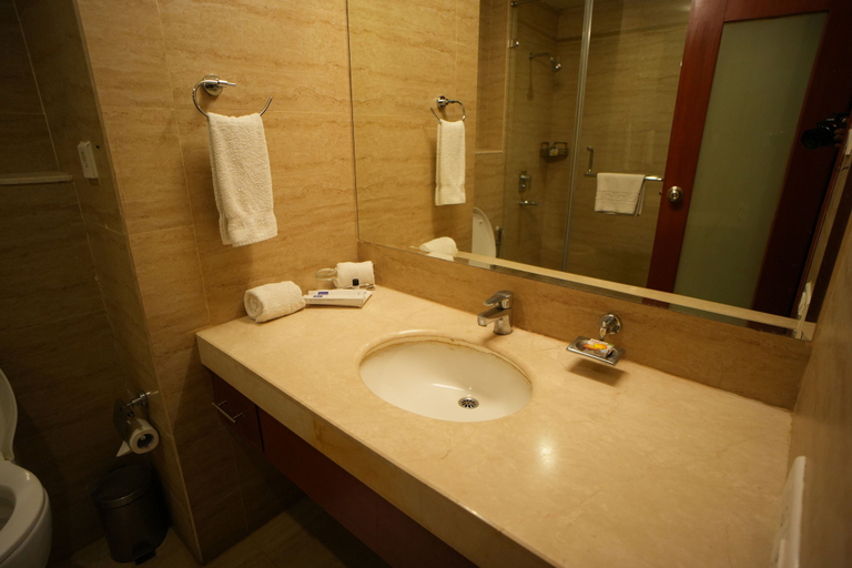 Bathroom 4, The Altruist Hitech Hotel, Hyderabad