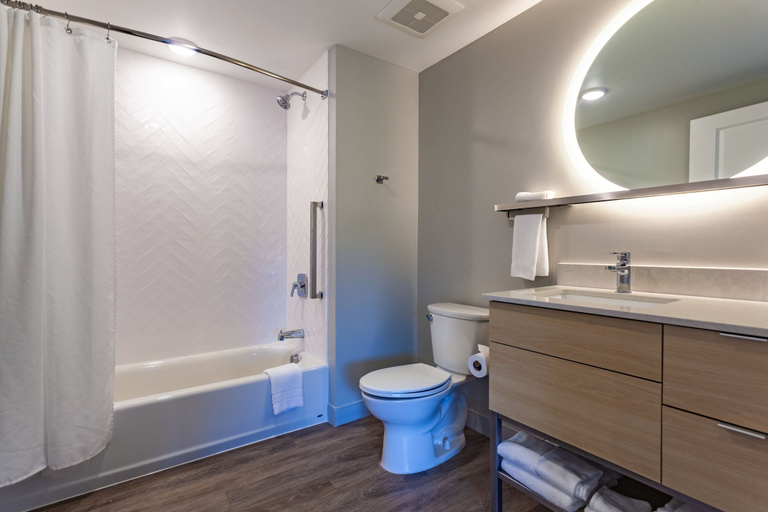 Bathroom 4, TownePlace Suites by Marriott Raleigh-University Area, Wake