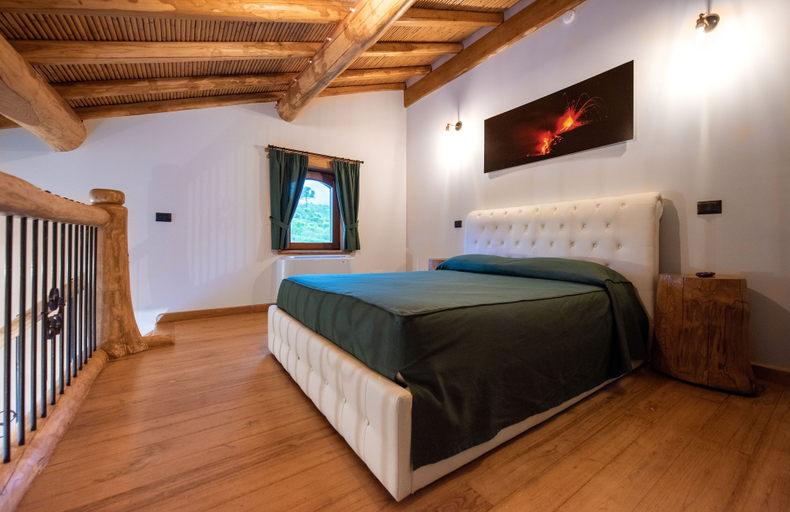 Bedroom 3, Etna Quota Mille Boutique Hotel, Typical Sicilian Food & Wine, Catania