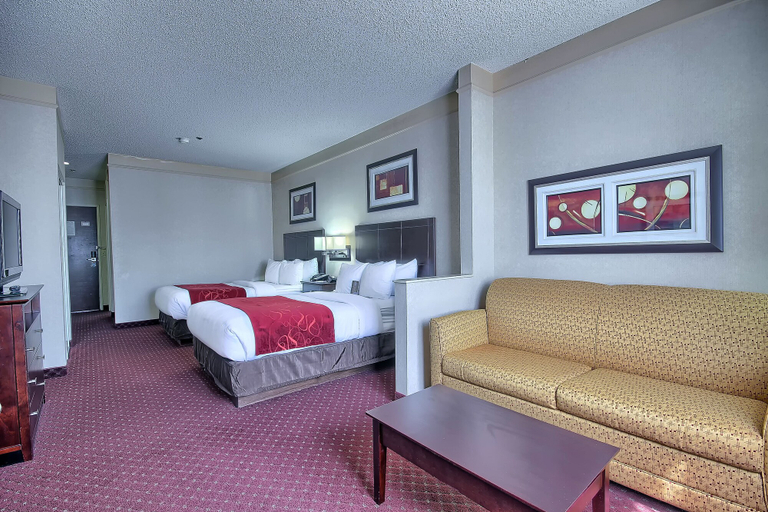 Bedroom 3, Comfort Suites Parkersburg South, Wood
