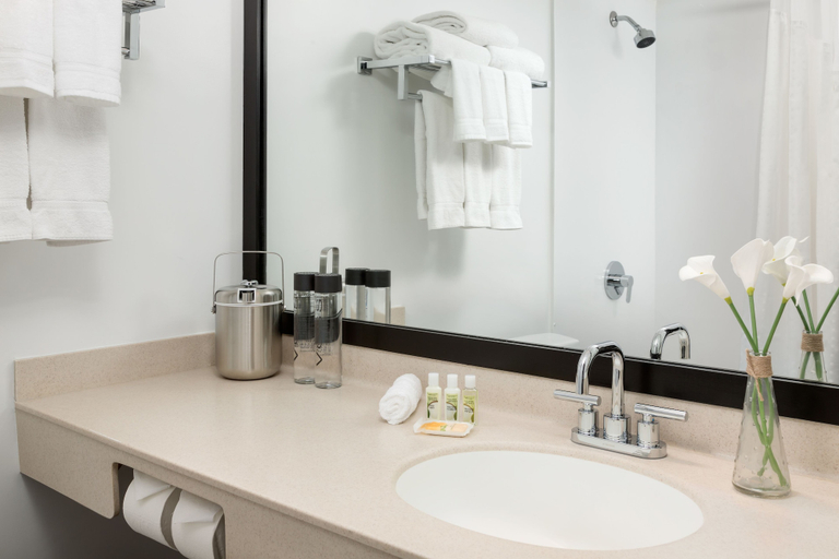 Bathroom 4, Studio Allston Hotel, Boston