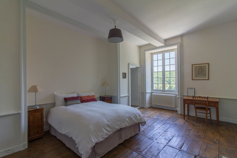 Bedroom 3, Château de La Combe, Dordogne