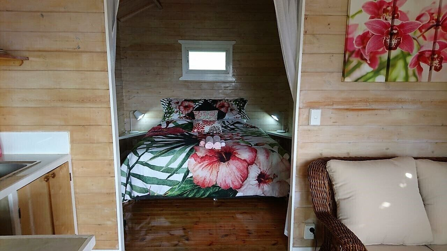 Bedroom 3, Red Hibiscus Villas, Rorotonga