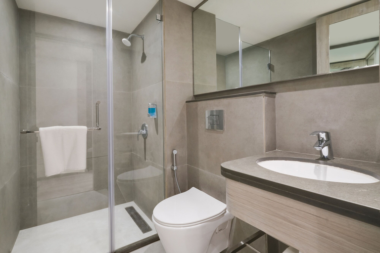 Bathroom 3, 7 Apple Hotel Mahape, Thane