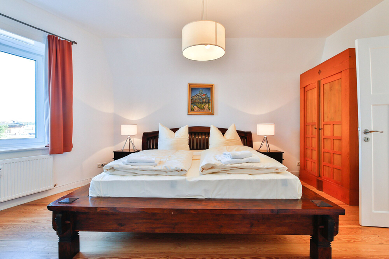 Bedroom 3, Ferienwohnungen am Holstentor, Lübeck