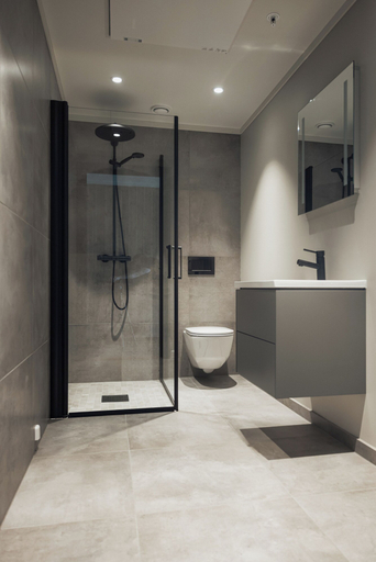 Bathroom 5, Highland Lodge Fjellandsby, Hol