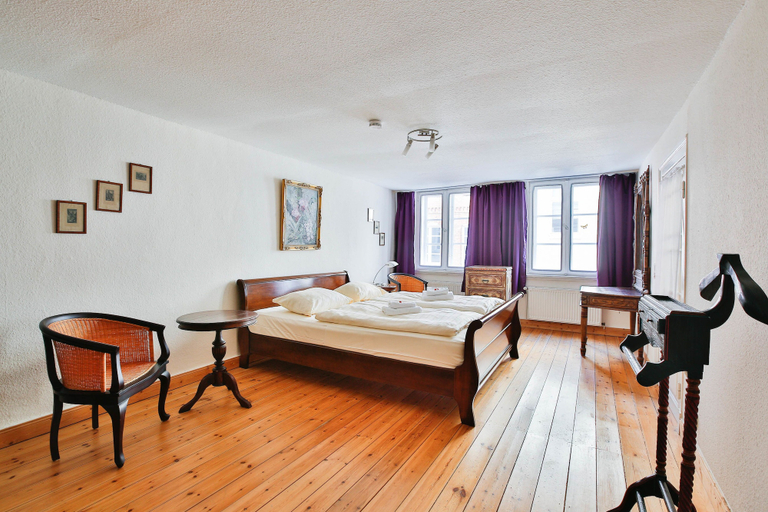 Bedroom 3, Ferienwohnungen am Holstentor, Lübeck