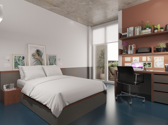 Bedroom 2, aparto Milan Giovenale, Milano