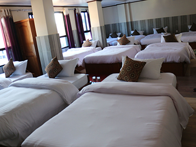 Bedroom 5, Hotel Crown, Lumbini